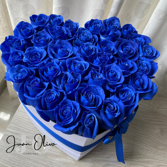 Corazón azul