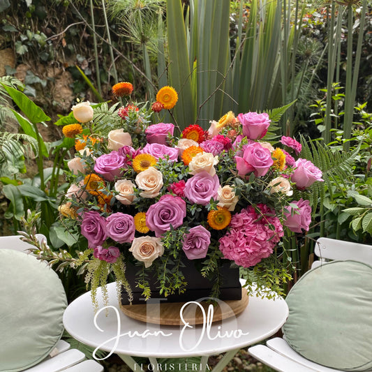 Jardín floral